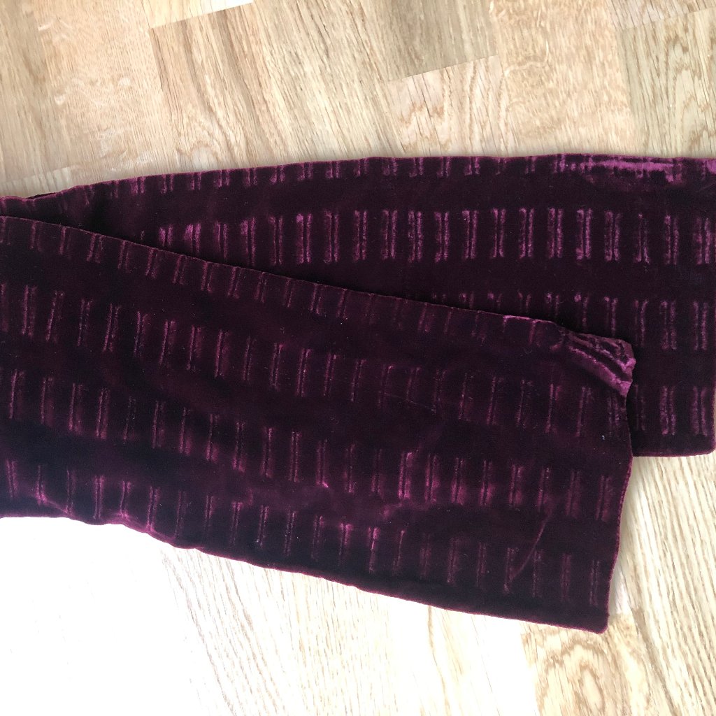 Vintage Italian Velvet Scarf